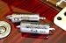 Set of .015uf & .022uf/400v Russian K40Y-9 Paper In Oil Capacitors - NEW OLD STOCK