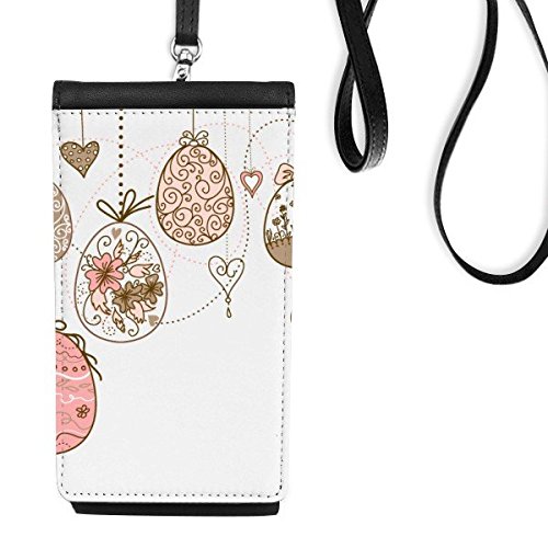 Smartphone sac à main suspendu motif religion chrétienne en similicuir