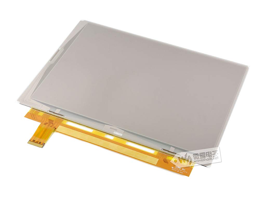 Display Raw E-Ink da 9,7 pollici compatibile con schede Raspberry Pi Series Risoluzione 1200x825 con porta parallela senza PCB Supporta aggiornamento parziale