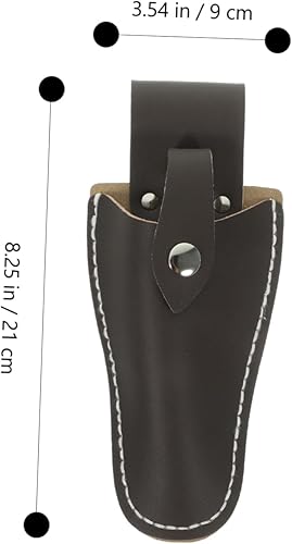 Miniatura 7 de Happyyami 2 unids alicates tenedores mano podadora funda alicates bolsa podadora caso jardinería tijera cubierta de tijera titular de tijeras de