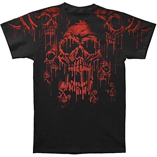 T-Shirt Mec Dark Wear Acid Rain Noir idéal pour vos soirées techno et concerts