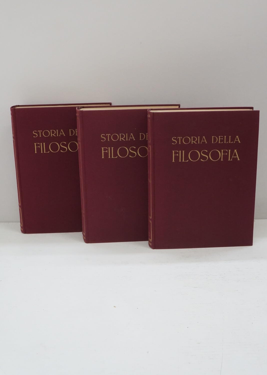 storia della filosofia 3 vol. antica patristica scolastica moderna romanticismo