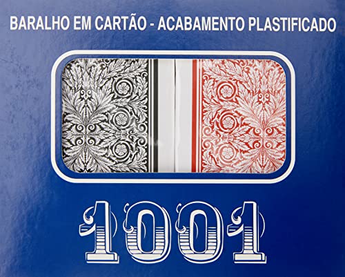 Baralho 1001 Naipe Grande - Versão Econômica