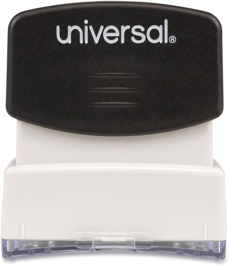 Universal Message Stamp, E-MAILED, Pre-Inked One-Color, Blue (10058)