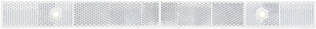 GG Grand General 80867 12 X 1 Inches White Reflector Strip with 2 Mounting Holes