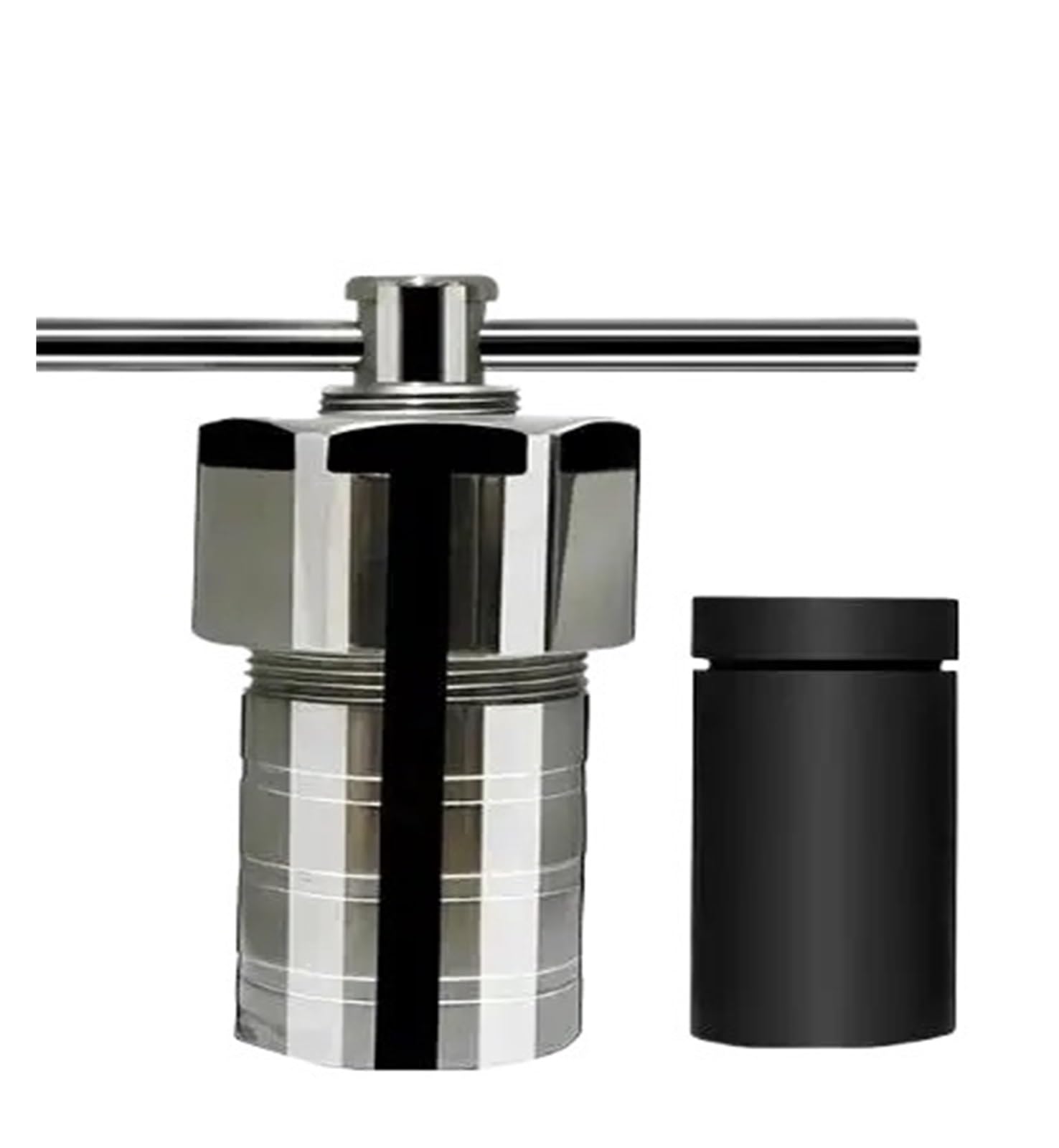 High Pressure Reactor, 50ml PPL Lined Hydrothermal Synthesis Autoclave Reactor 3Mpa High Pressure Distion Tank