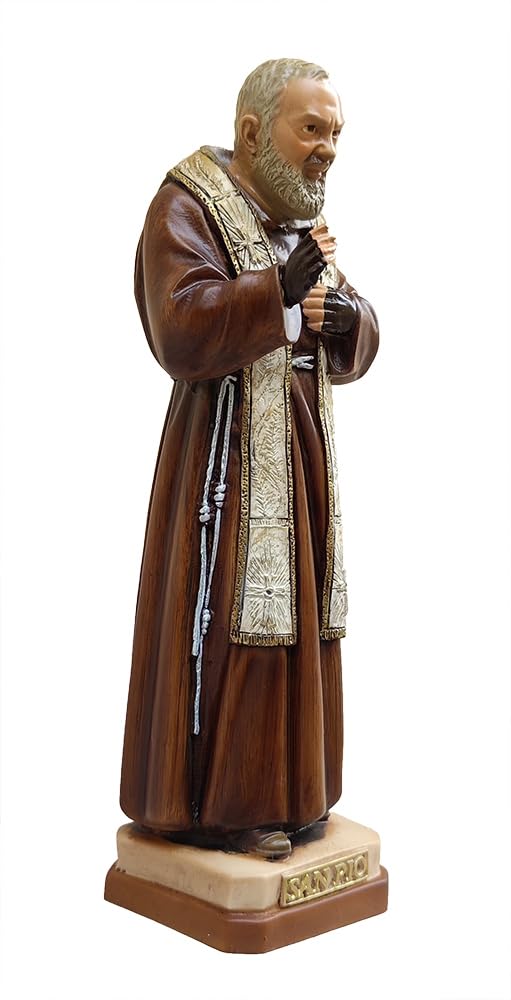 Generico Statua Padre Pio cm30 in resina