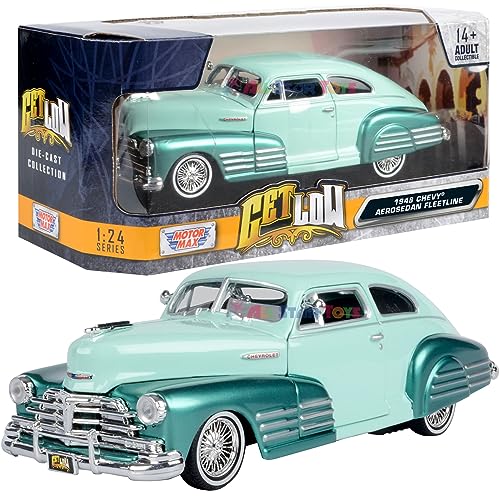 Motormax 1948 Chevrolet Aerosedan Lowrider 1:24 Diecast miniatura 1