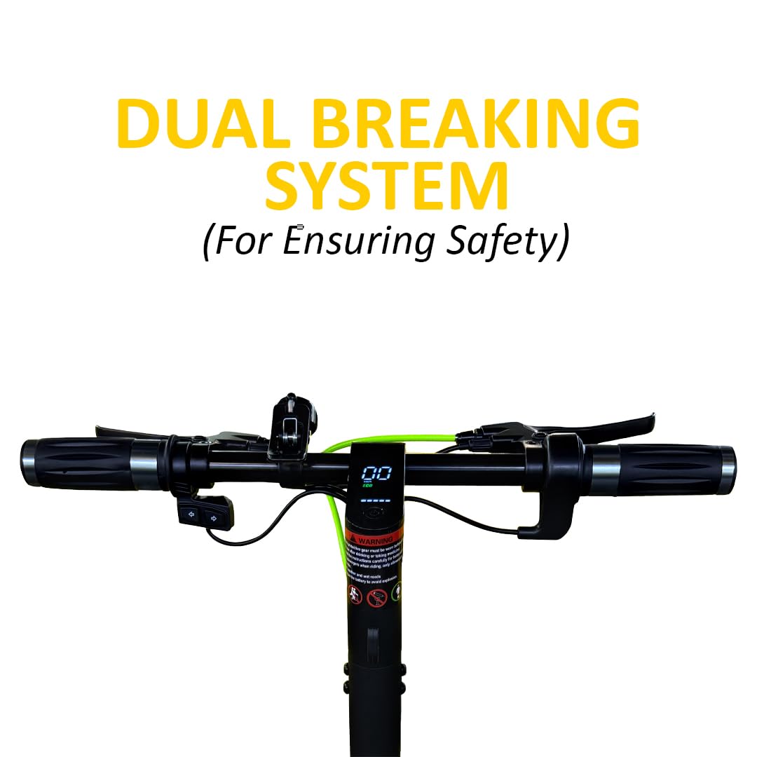 Mytoys MT650 High Speed Electric Scooter, Super Fast 45km/h Speed, 350W Brushless Motor, Upgraded Battery,Flashing Turn Signals, App control, Cruise Mode, Helmet and Reflective Vest