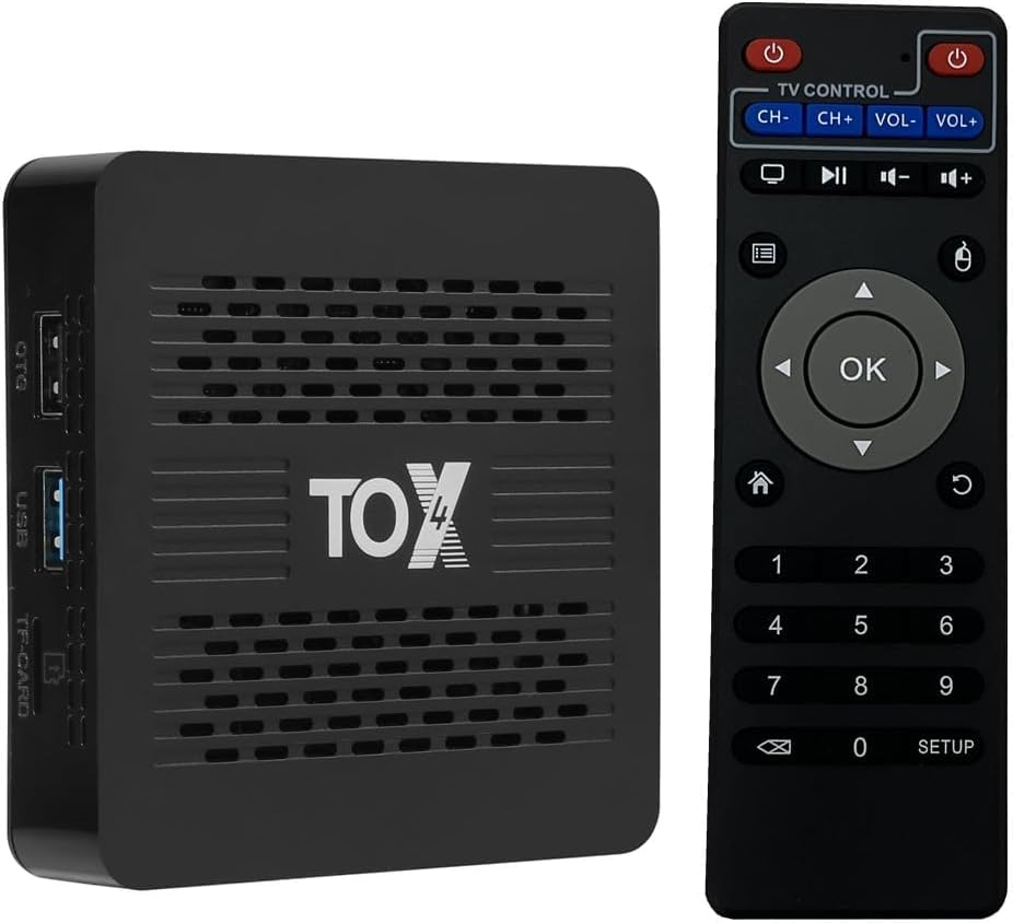 Image of Aatrill TOX4 Android 13 TV Box RK3528 4GB RAM 32GB ROM 2.4G /5G WiFi 1000M BT5.0 4K HDR Set Top tv Box