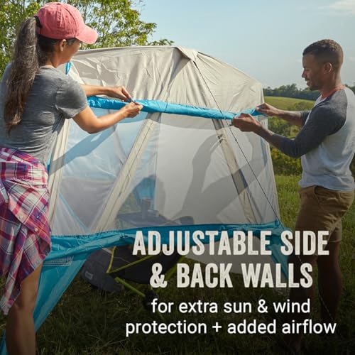 Coleman Portable 7x7ft Backpack Sun Shelter, Lightweight Shade Canopy with Easy Setup & Backpack Carry Bag, Great for Beach, Park, Sidelines, Backyard, Camping, & More - image 3