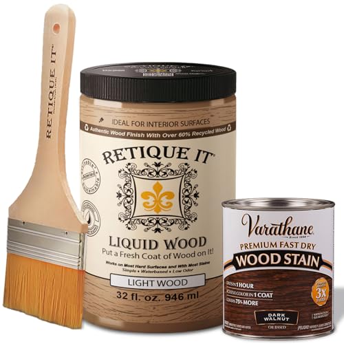Retique It Liquid Wood - Quart Light Wood with Dark