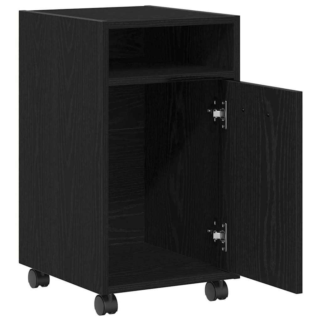vidaXL Wózkowa szafka boczna 33 x 38 x 60 cm Drewno inżynieryjne | Elegancki, nowoczesny wygląd, który świetnie się prezentuje, Kompaktowa forma, idealna do małych przestrzeni,