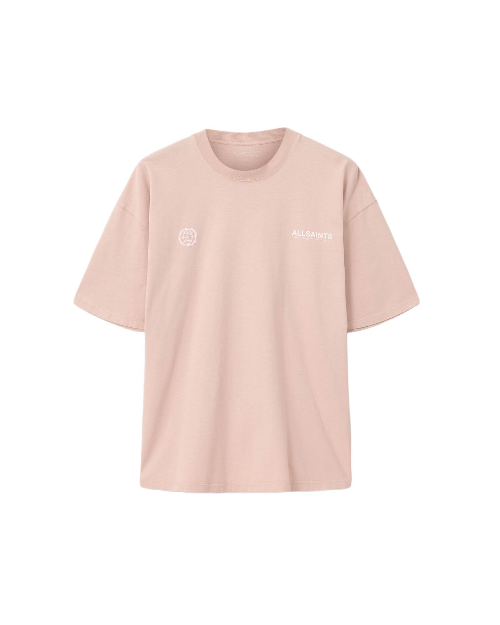 Allsaints Emblem SS Crew Camiseta Hombre