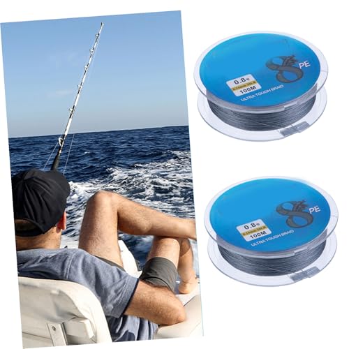 CALLARON Línea de Pesca Trenzada 8 Hilos 100 m de Nylon Multicolor Alta Resistencia para Agua Dulce y Salada miniatura 6