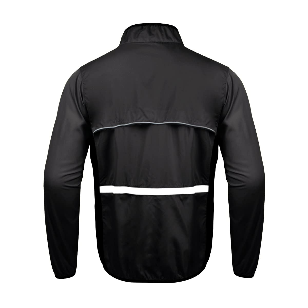 Veste Cyclisme Hommes Respirant Impermeable Protection UV Haute Visibilité Long Manches