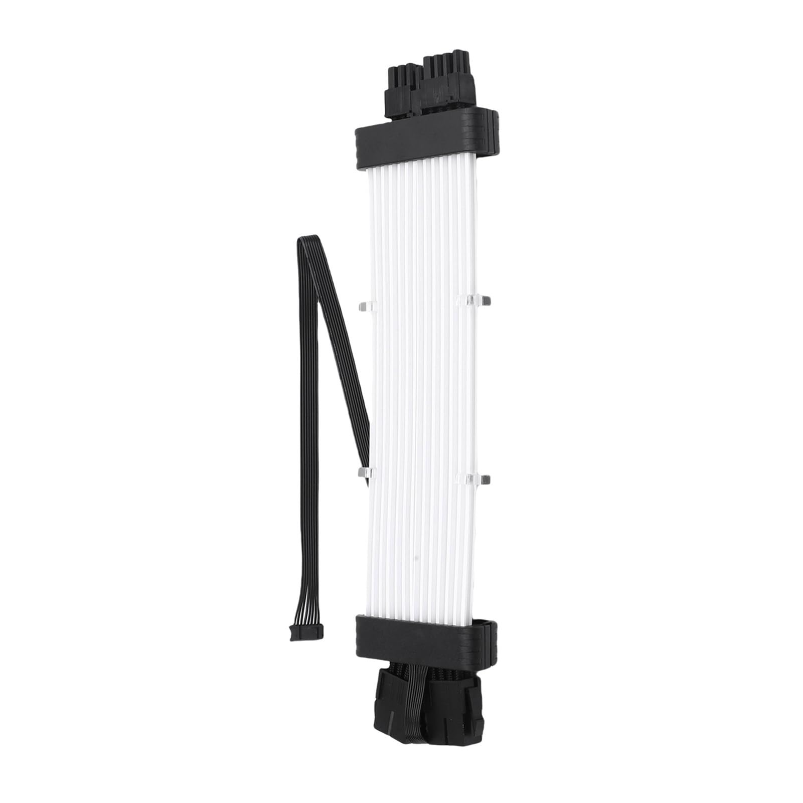 Topiky Cavo PSU ARGB 120 Perline Luminose 5V per Custodie di Computer Cavo di Alimentazione Al Neon con Effetto Luce Meteoritica per gli Appassionati di PC Materiale Siliconico (#2)