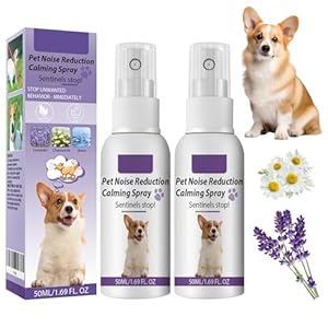 Miliaflick 2 Stück Hunde Beruhigungsspray