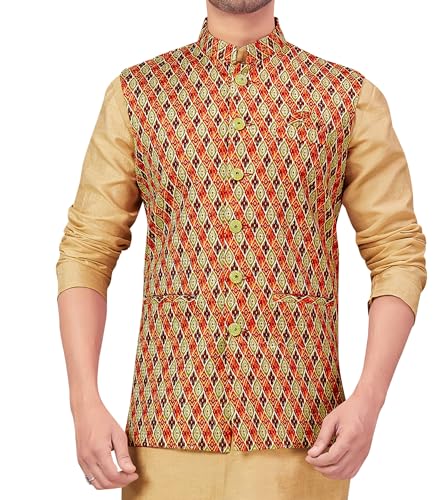 Image of Studio Shringaar Men's Nehru Jacket /Waist Coat