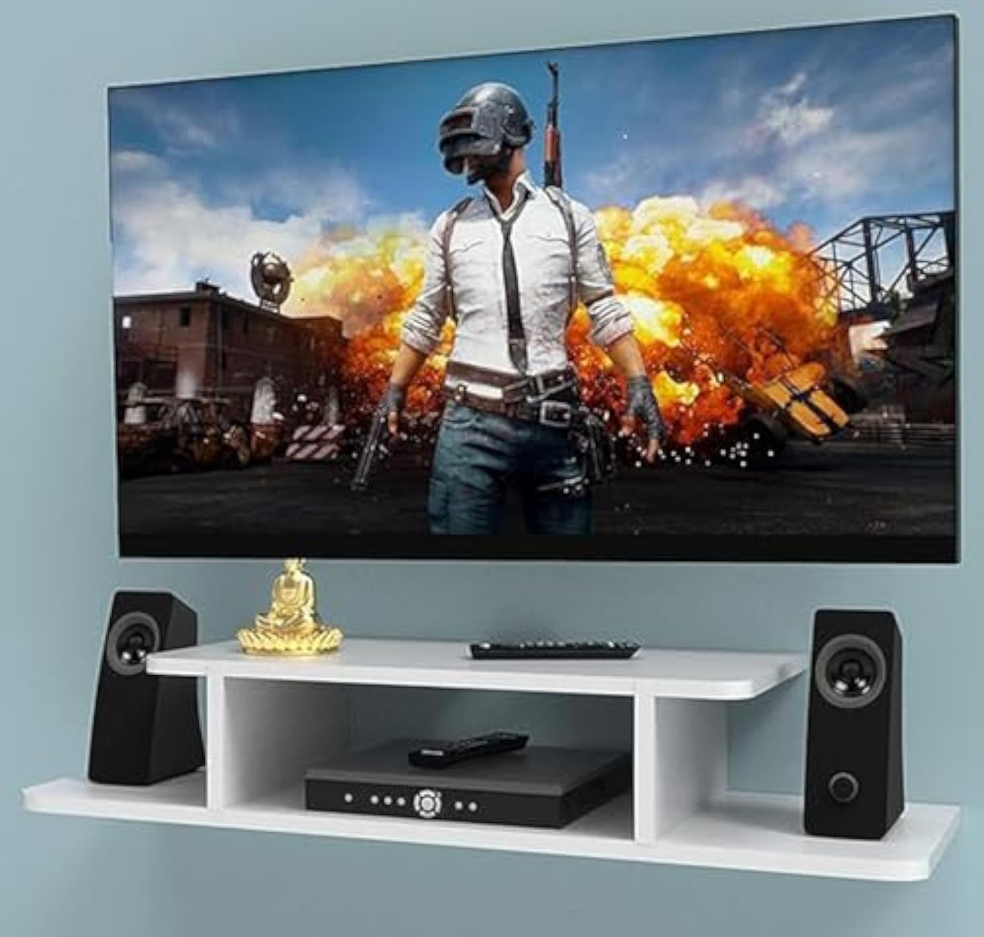 Wooden Floating TV Entertainment Unit