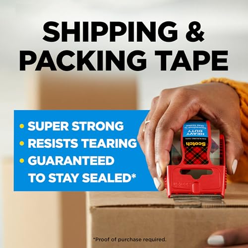 Scotch 142-3 Heavy Duty Packaging Tape thumb #1