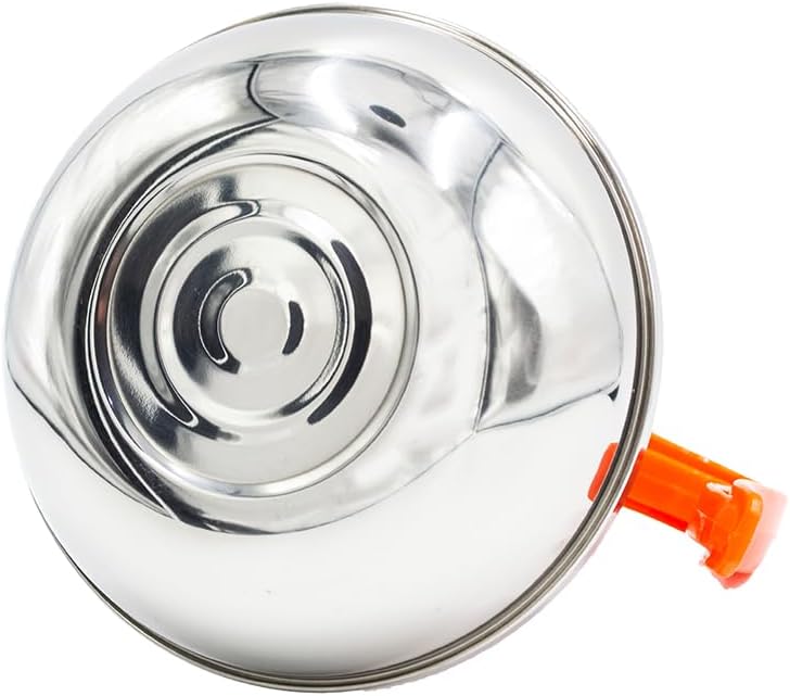 1 Pack Commercial Coffee Decanter 64oz 1.8L 12 Cup (Orange), Polycarbonate Plastic Body with Stainless Steel Bottom & Ergonomic Handle, Perfect for Serving Coffee at various commercial occasions