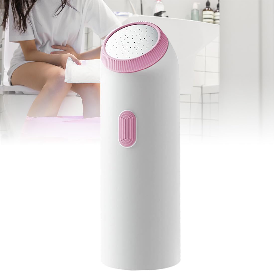 Mini bidet portatile, bidet da viaggio portatile con 2 pressioni dell'acqua, spruzzatore per bidet personale ricaricabile per la pulizia dell'igiene Cura del bambino dopo il parto Trattamento Pink