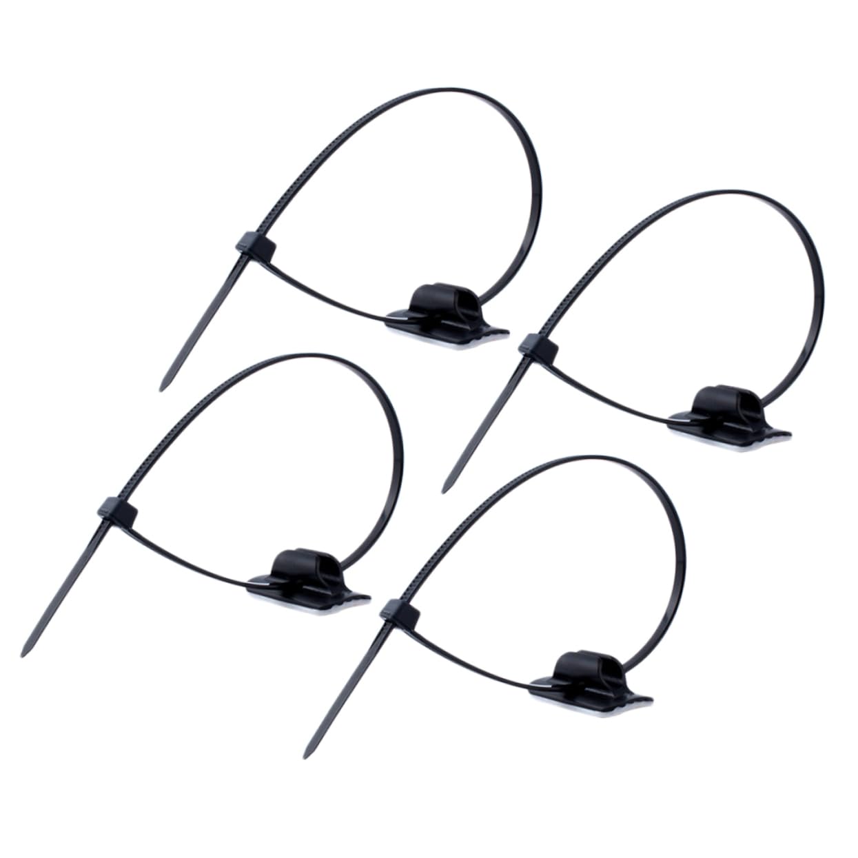 BESPORTBLE Brake Cable Fixed Clamp for Bike 4pcs Tubing Clip Oil Tube Frame Conversion for Road Bike