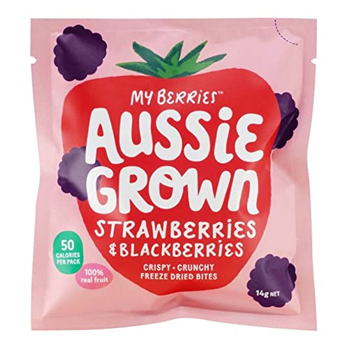 My Berries Freeze Dried Bites - Strawberries & Blackberries 14g (1 pack)