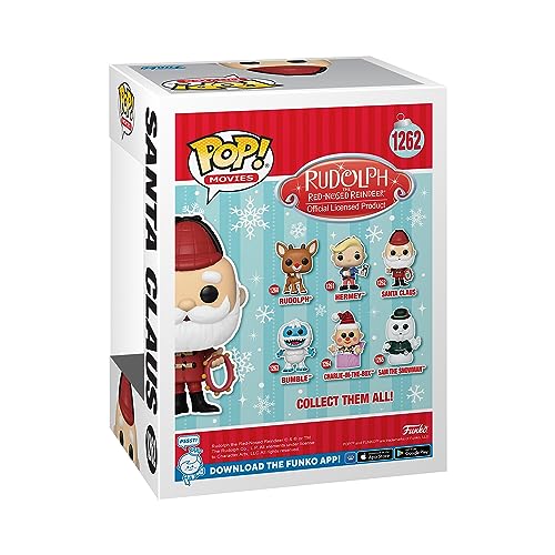 Funko Pop Santa Claus de Rudolph el Reno figura coleccionable de vinilo 3