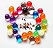niceeshop(TM) Crystal Water Gel Beads Jelly Water Pearl For Centerpiece Wedding Vase Filler (Mixed Colors,6 Bags)