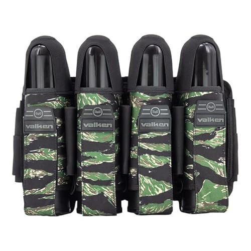 Valken Fate Gfx 4+3 Paintball Harness (Tiger Stripe) #TOP21