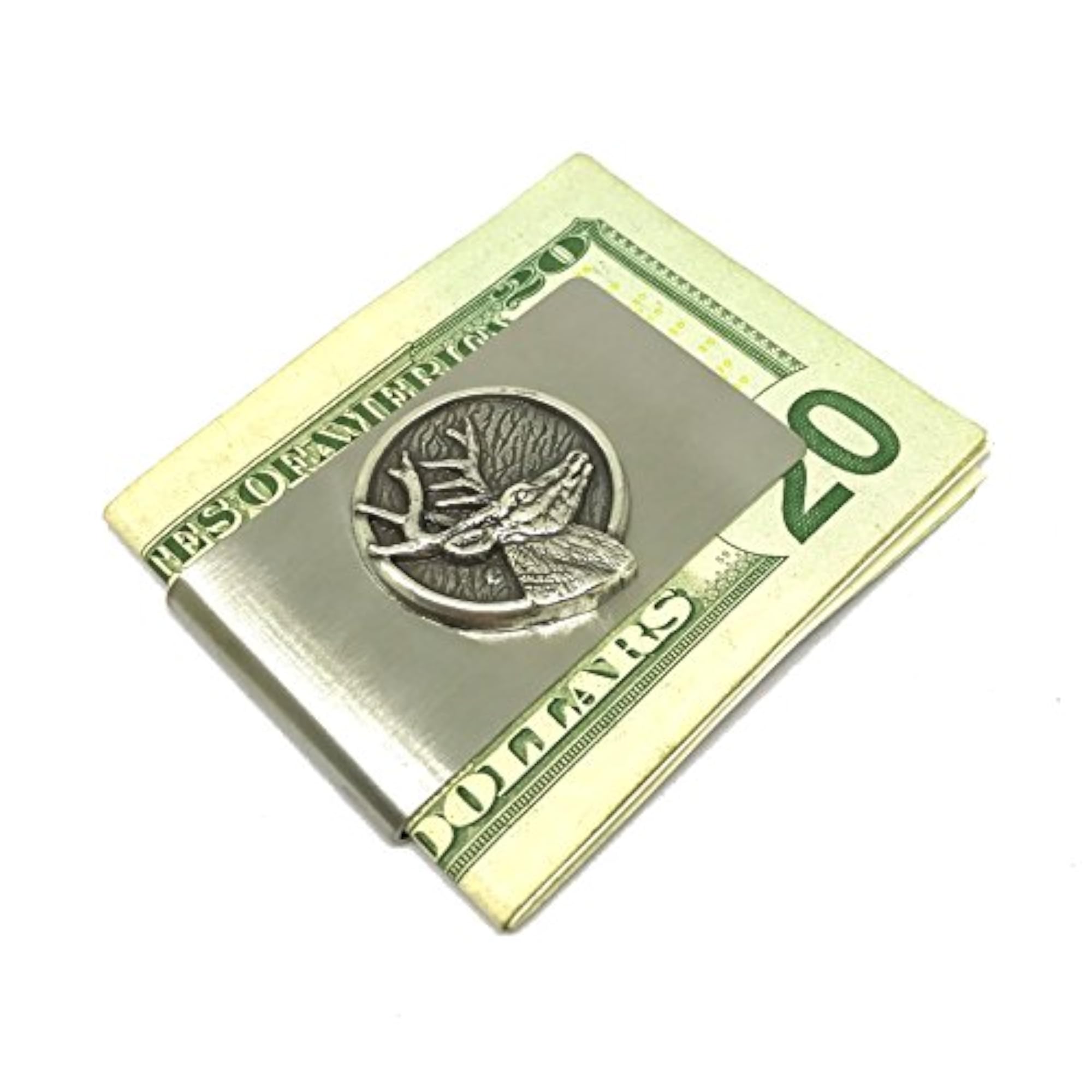 Golf Clubs Money Clip, Golfer Gift