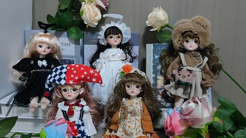 Image of 1 /6 Bjd Doll Ball Jointed Doll Blythe Doll Smart Doll with Clothes Anime Doll Bjd Dolls Myou Doll Kawaii Dolls (Suwan)