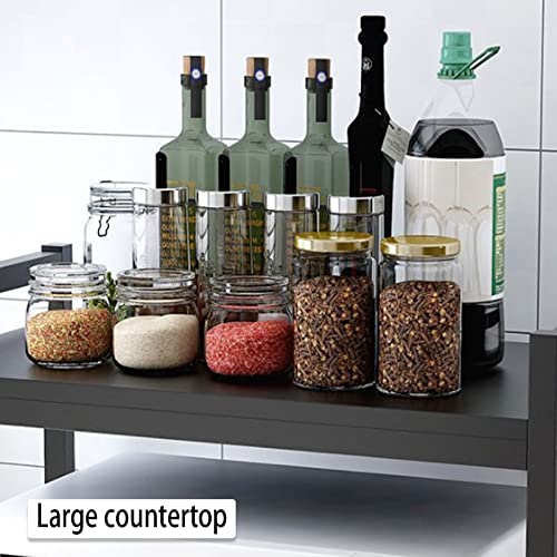 Support d'étagère pour micro-ondes pour un comptoir de cuisine parfaitement ordonné et épuré - 5