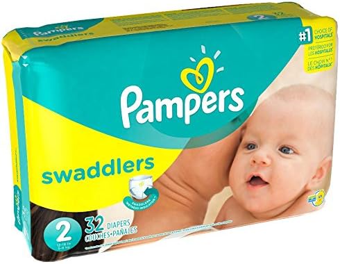 Swaddlers Diapers, Size 2, 32 Count