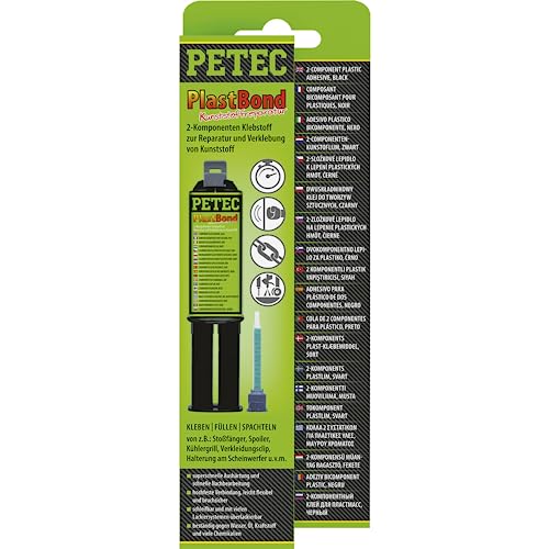 Colle Plastique Plastbond Petec résout les fissures et cassures 24 ML