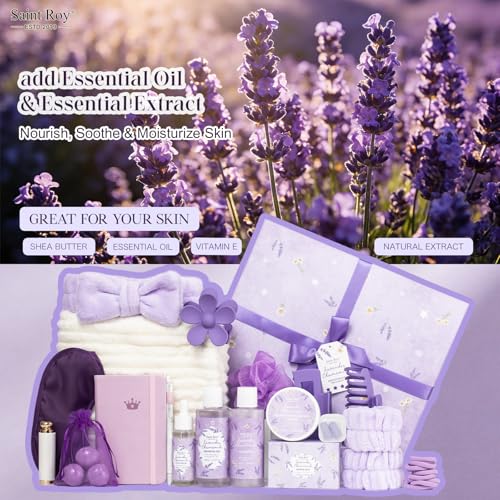 Image of Get Well Soon Gifts for Women, 33 Pcs XXL Bath and Body Gift, Skin Care Set, Self Care Gifts Set, Mother's Day, Birthday, Home Spa Kit, Holiday, Christmas, facial care kit for Mom Her Wife Girlfriend