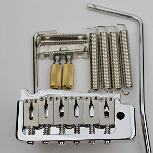 Wilkinson WVP Guitar Tremolo Bridge with Full Size Zinc Block and 2 Point Steel Saddle - WVP Bridge 