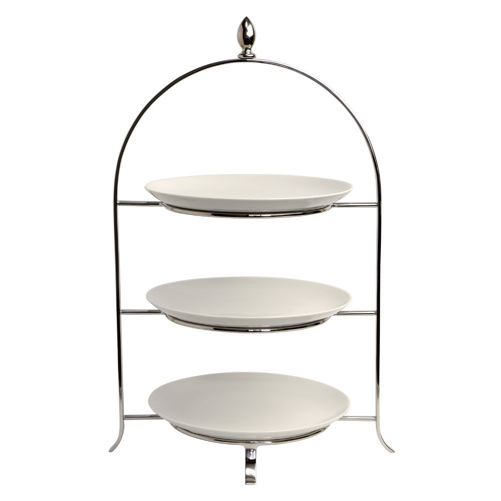 Amazon｜ケーキスタンド3段 ハイティースタンド ステンレス