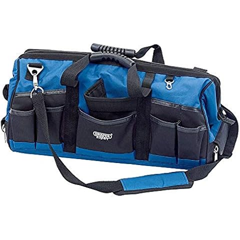 Draper 31591 Expert Contractors Tool Bag, Blue Cover