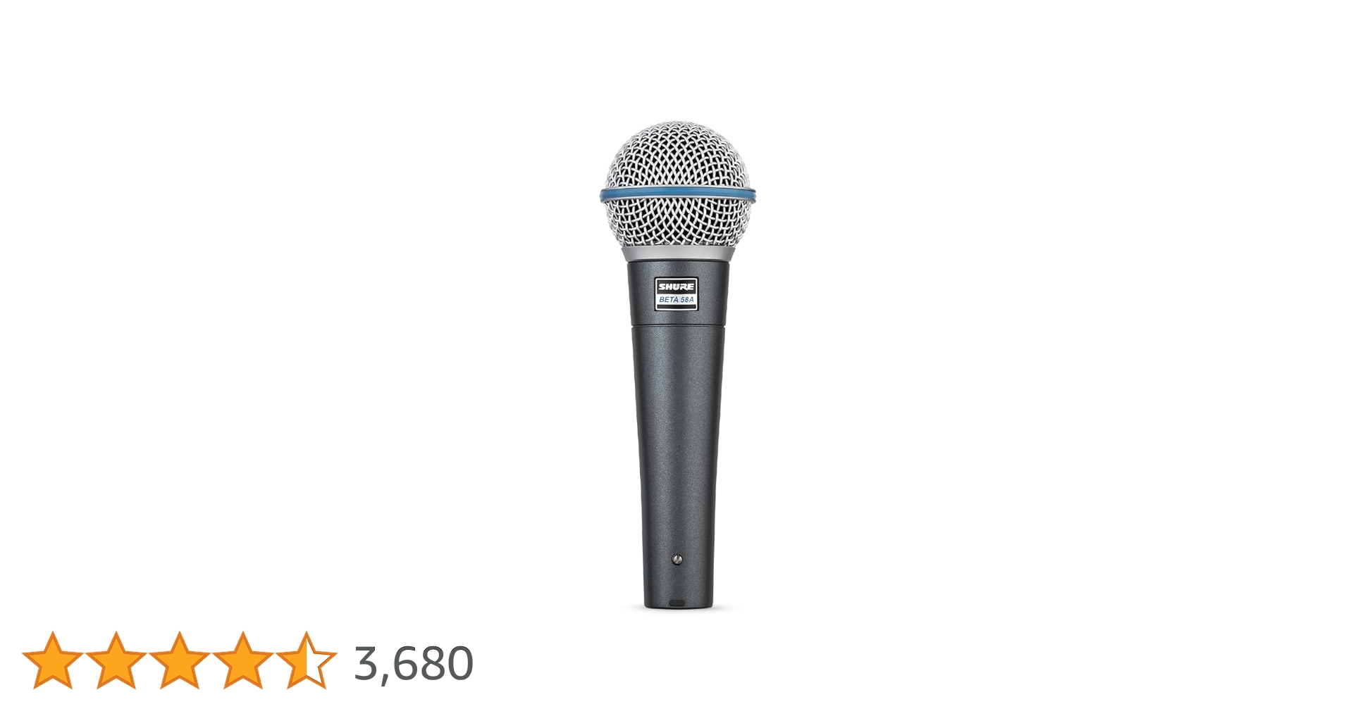 即購入⭕️ 新品 未使用 未開封 SHURE シュア BETA58A マイク 即購入⭕️ 新品 未使用 未開封 SHURE シュア BETA58A マイク