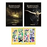 ELDEN RING OFFICIAL ART BOOK Volume I and II ( Japanese Edition ) with Chibichara Pose