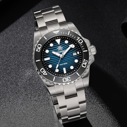 Image of ADDIESDIVE 41MM Men's Quartz Watch Stainless Steel Bracelet Dive Watch