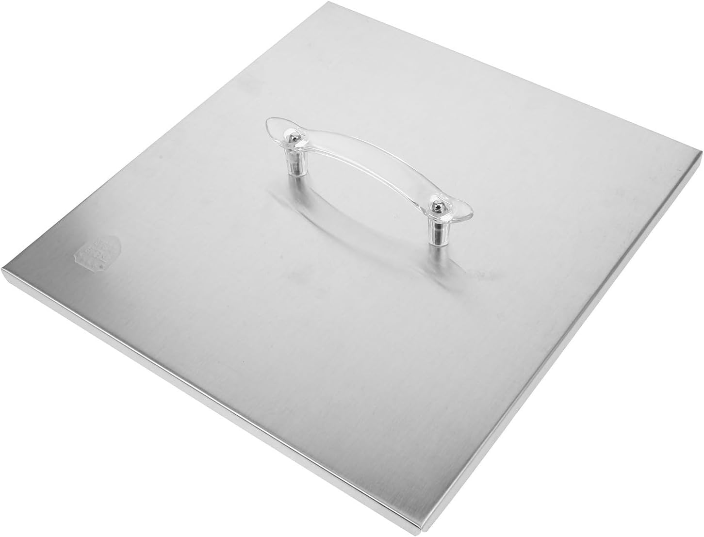 Stainless Steel Rectangular Metal Lid for Rice Noodle Roll Steaming Machine with Durability and Easy to Use Features, Suitable for Restaurants and Home Kitchens