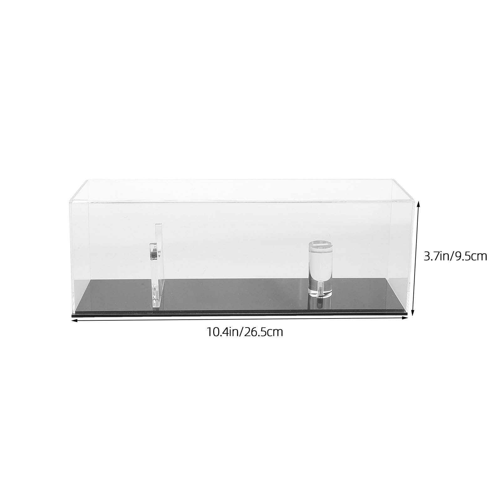 Housoutil Acrylique Présentoir Couteaux de Collection Pliable pour Table