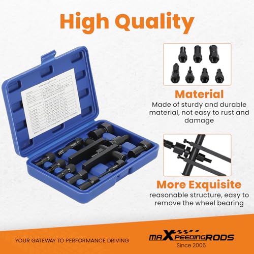 Image of maXpeedingrods Motorcycle Blind Hole Bearing Puller Set for 8-25mm Bearing