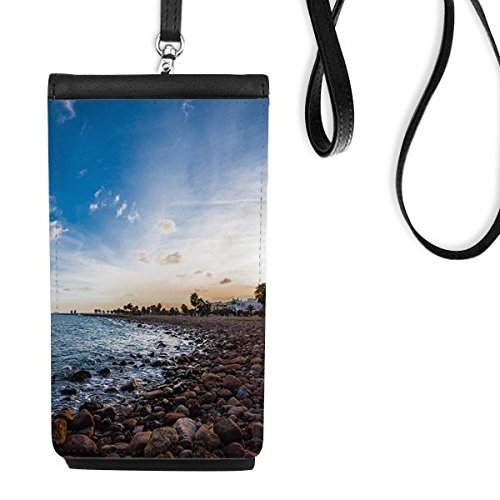 Sac à main suspendu téléphone noir anti-rayures pour protéger votre smartphone avec élégance