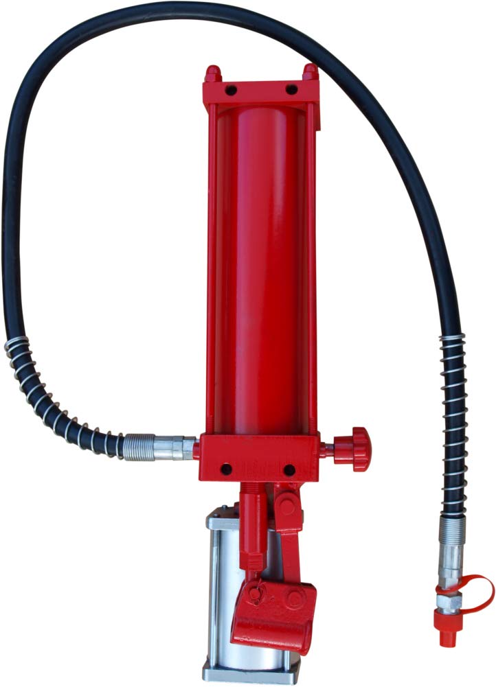 Carmax Werkstattpresse Satz 20T Hydraulikpumpe Druckluft Hydraulikzylinder Manometer