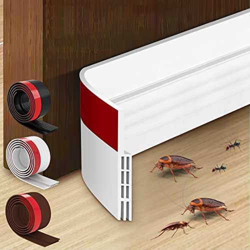 Door Draught Excluder,Door Rubber Bottom Seal Strip Under Door Draft